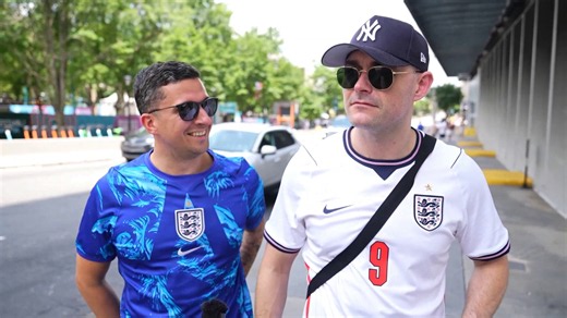 England fans react as DR Congo stun Three Lions with early Cipenga goal