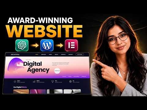 Build WordPress Website Using ChatGPT FREE | Fully Editable in Elementor