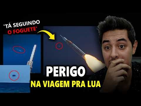 OVNIs ESTÃO SEGUINDO FOGUETE PRA LUA?! + TEMPESTADE SOLAR PIORA + 'ETs HÍBRIDOS EXISTEM' DIZ SENADOR
