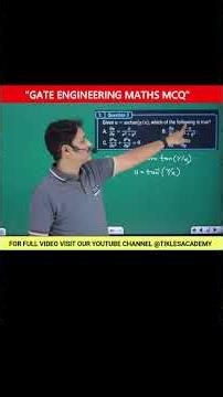 Partial Differentiation MCQ 3 🔥 | Engineering Maths #shorts