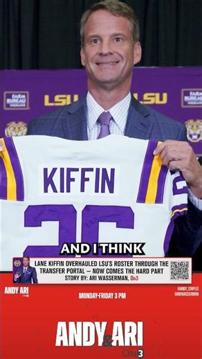 Is Lane Kiffin like THE JOKER? LSU Tigers' NEW TEAM from the Transfer Portal #lsutigersfootball