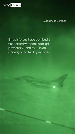 RAF carries out strikes against IS facility