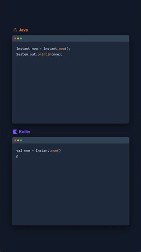 Date Now - Java vs Kotlin
