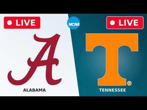 Alabama vs Tennessee LIVE FHD | College Football WEEK 7 LIVE | NCAAF 2026