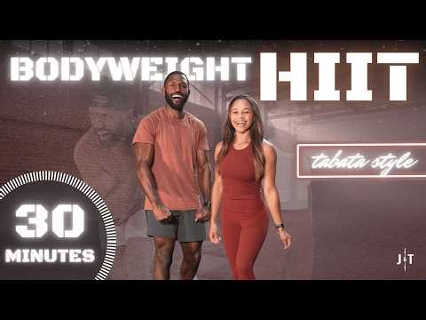 25 Minute Full Body HIIT Workout [No Equipment/Tabata Style]