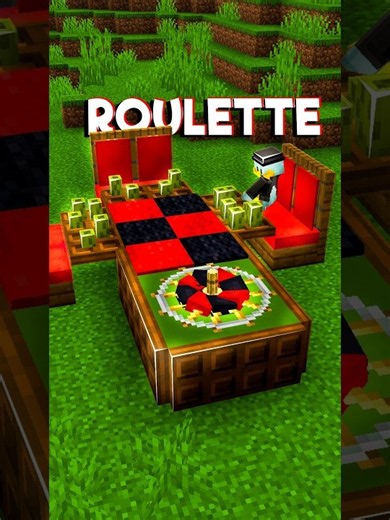 Minecraft Realistic Roulette Board....🤯 (World's Smallest Violin) #minecraft #shorts
