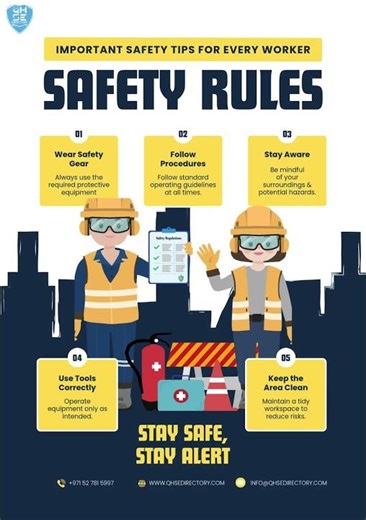 6 Golden Safety Rules Every Workplace Must Follow | ISO 45001 & HSE Training