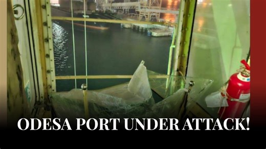 Russia strikes Ukraine's Odesa port, damaging vessels under Palau and Barbados flags