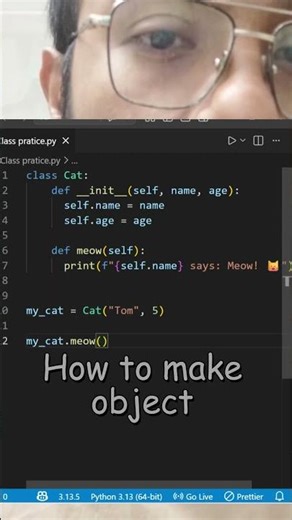 Python Class: Ye 3 Cheezein Seekh Lo, OOPs Aa Jayega! 🔥 (Object-Oriented Programming) #codewithraju