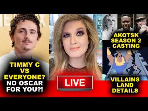 Timothee Chalamet vs Opera & Ballet?! Disney World Villains Land Rides! AKOTSK Season 2 Cast!