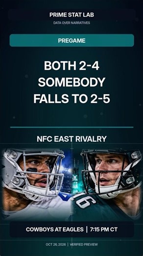 Cowboys vs Eagles: BOTH 2–4?! Who Falls to 2–5? | MNF #Shorts