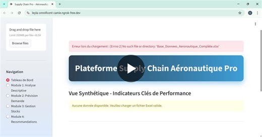 #supplychain #logistique #datascience #python #streamlit #digitaltransformation #aeronautics #optimization #innovation #ensa #teamwork | Hafsa Akallim | 12 commentaires
