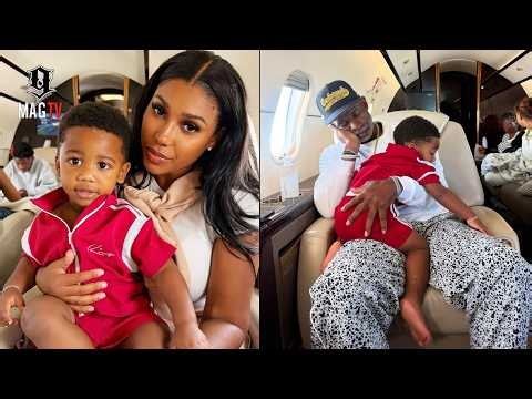 Deion Sanders Takes Grandson Snow On Private Jet During Grandpa Duty! 🛩