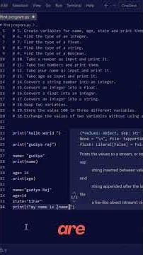 20 Python Problems I’m Solving to Improve My Coding Skills 🐍💻 | Python Practice Day 1