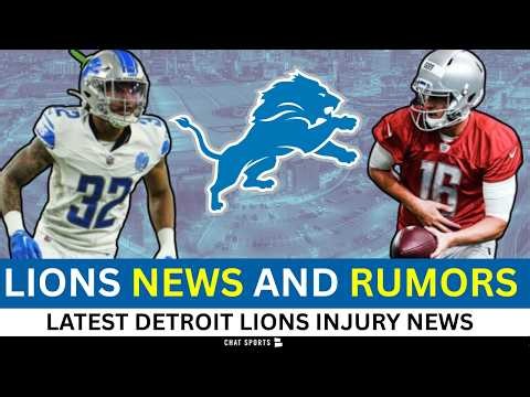 Detroit Lions News & Rumors: Lions Headlines and Q/A Lions Injury Updates + More!
