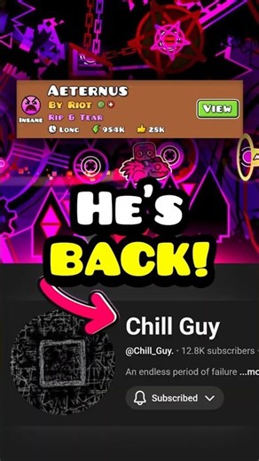Aeternus Grinder CHILL GUY Has Returned! 🥳