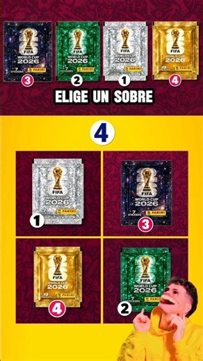 Cual es? ELIGE CORRECTAMENTE #panini #mundial2026 #cr7 #mbappe