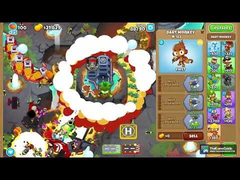 Metalboy1's Challenge – 4P No Power Gameplay No Commentary | Co-op Challenge | Bloons TD 6