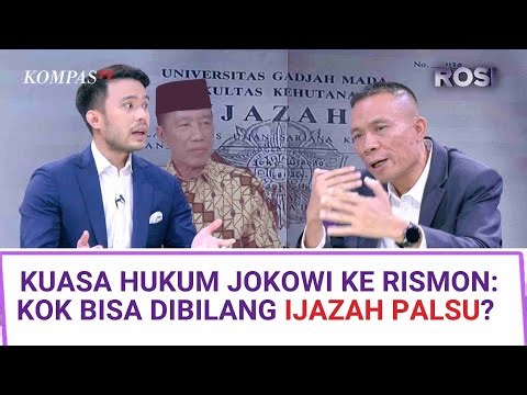 Tersangka Klaim Hanya 5 Menit Lihat Ijazah Jokowi, Kuasa Hukum: Kok Bisa Dibilang Palsu? | ROSI