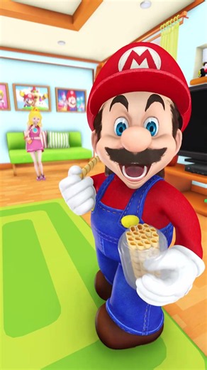 Mario Reveals His Trick 🤣 Animation Meme #funny #mario