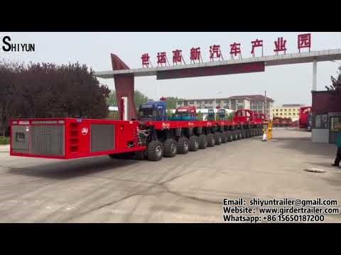 Hardcore Equipment! SPMT Self-Propelled Modular Transporter: The Backbone of Heavy Haul Logistics