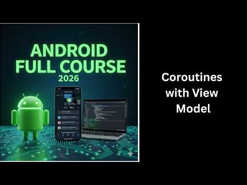 (540) Coroutines with ViewModel & LiveData in Android | Kotlin Tutorial
