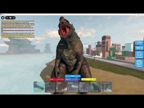 Project Universe Gameplay (2) [BETA] Roblox Godzilla Game