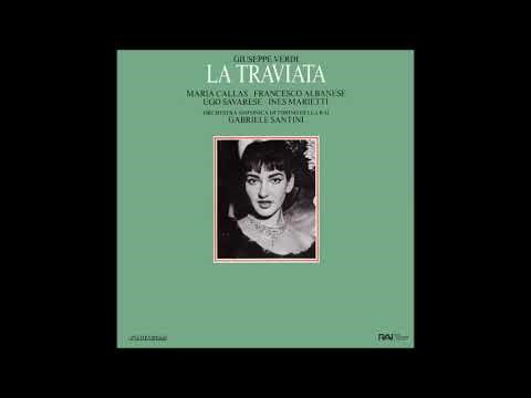 Soprano María Callas (1923-1977)-La Traviata (Fragmento)