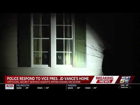 Police respond to home of VP JD Vance