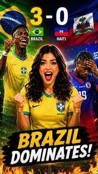 Brazil 3-0 Haiti Highlights & Goals | Brazil vs Haiti | FIFA World Cup 2026 Group Stage