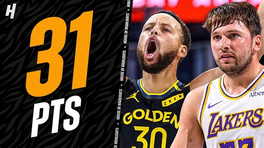 STEPH CURRY Just DISRESPECTED Luka Doncic 🔥 31 PTS Highlights vs Lakers