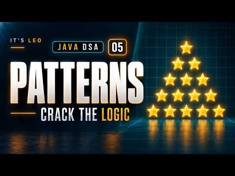 Pattern Printing in Java: Nested Loops Explained | DSA Course #05