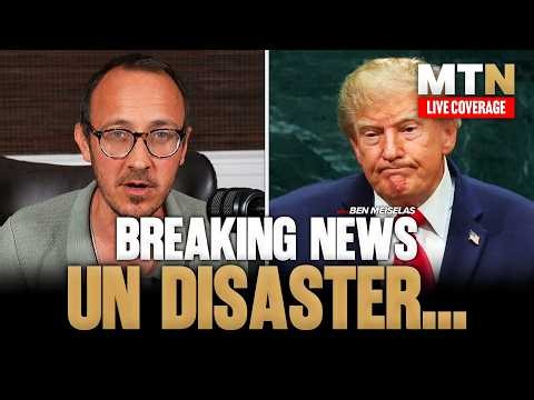 LIVE: Trump CATASTROPHIC UN TRIP with WORLD AT WAR… 9/22/2026