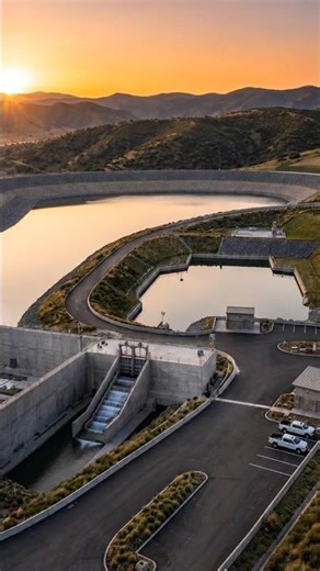 Headline: Witness the Impossible: Building a Mega Dam with Zero Human Workers #construction