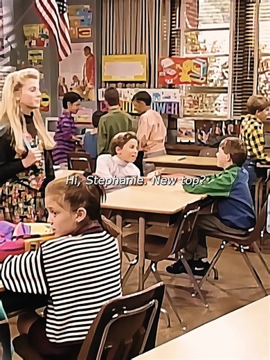 Full House clip: Stephanie reports child abuse - scene transcript
