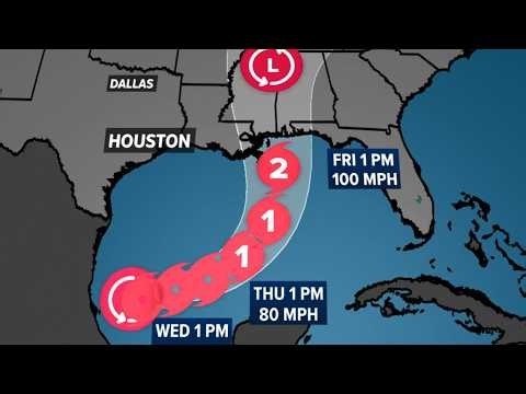 Tropical update: Tracking Tropical Depression 9 in the Gulf and possible Houston impacts