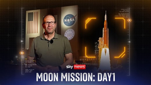 Sky's science correspondent, Thomas Moore, talks us through day 1 from the launch site.