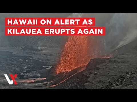 LIVE | Kilauea Volcano Eruption In Hawaii | Real-Time Lava Activity & Breaking Updates | VERTEX