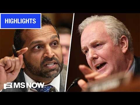 Patel in the hot seat: FBI director spars with Democrats on drinking, Olympics trip & fair elections