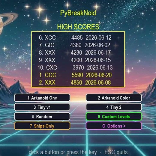 Pybreak part 12 (python + Pygame)