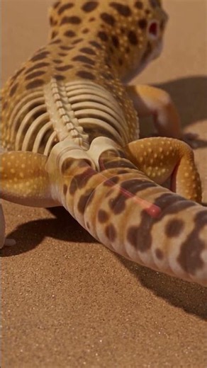 How Does a Gecko Escape by Dropping Its Tail?