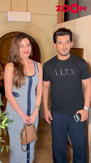 Arjun Bijlani Poses With Co-Star Amyra Dastur #shorts #arjunbijlani #amyradastur
