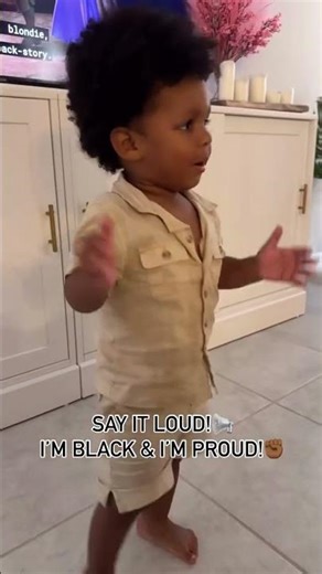 SAY IT LOUD! I'M BLACK AND IM PROUD! We love to see it ❤️ #BlackHistoryMonth