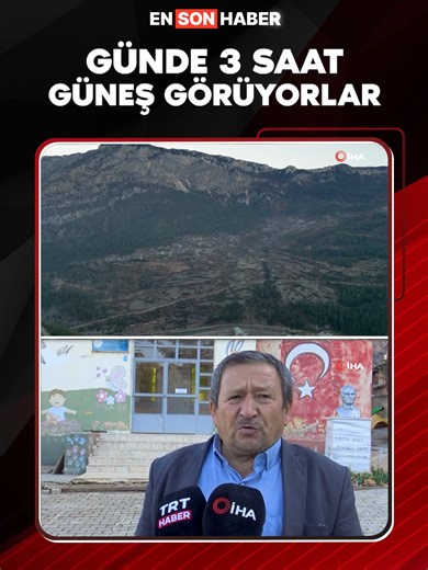 Daran Köyü'nde Güneşin Doğuşu ve Batışı