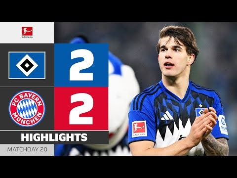 HSV Push Bayern To The LIMIT! | HAMBURGER SV - FC BAYERN | Highlights | MD 20 – Bundesliga