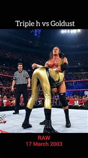Triple H vs Goldust | RAW March 17, 2003 | WWE Championship Match