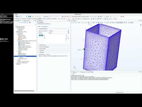 COMSOL EWFD microlens
