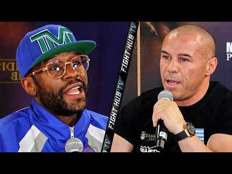 Floyd Mayweather vs Michael Zambidis - FULL Press Conference & Face Off Video