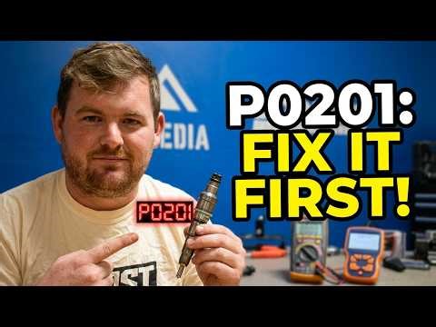 Check Engine Light P0201? What to Check FIRST!