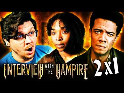 INTERVIEW WITH THE VAMPIRE 2x1 REACTION | First Time Watching | IWTV Season 2 Episode 1 | Review